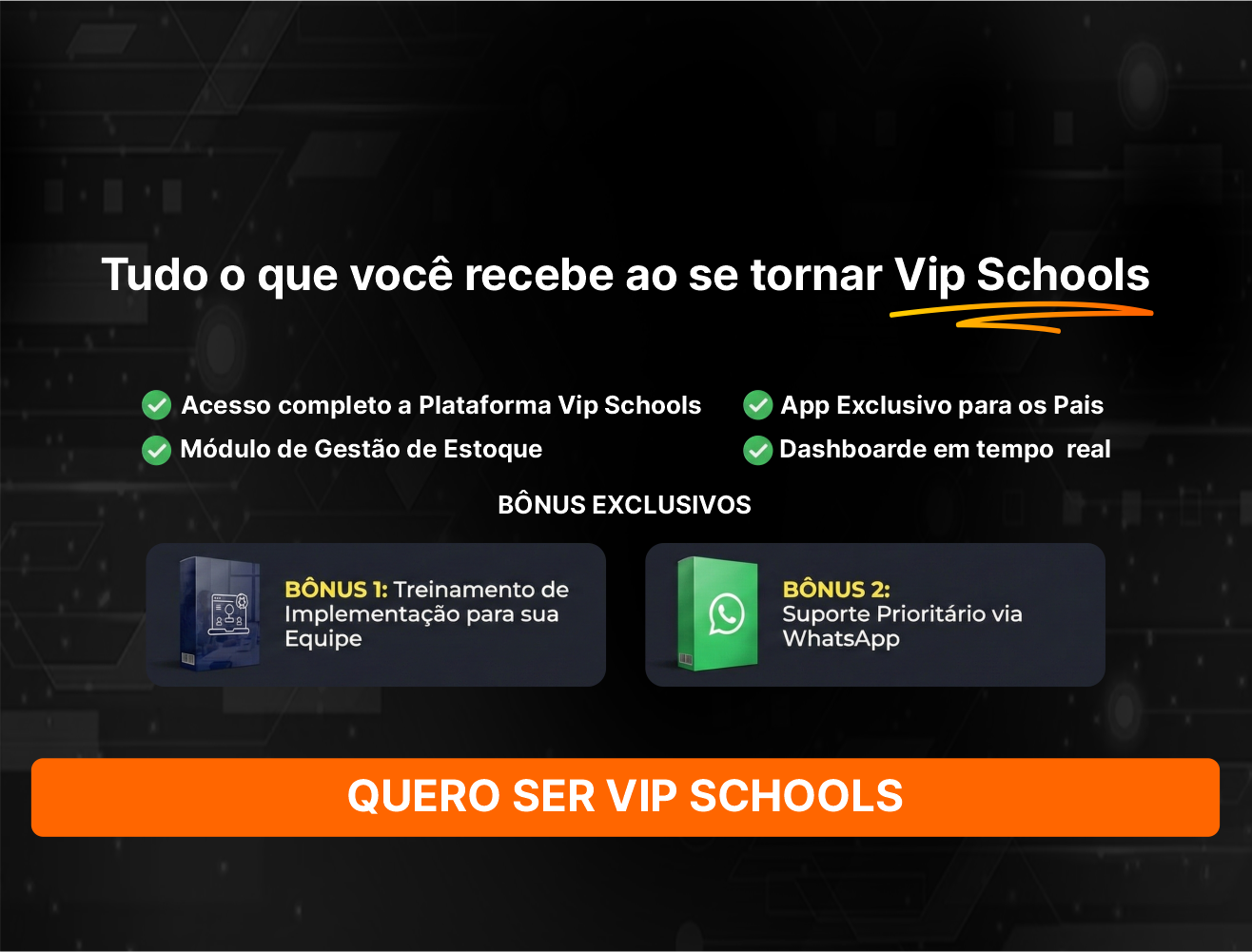 O que você ganha